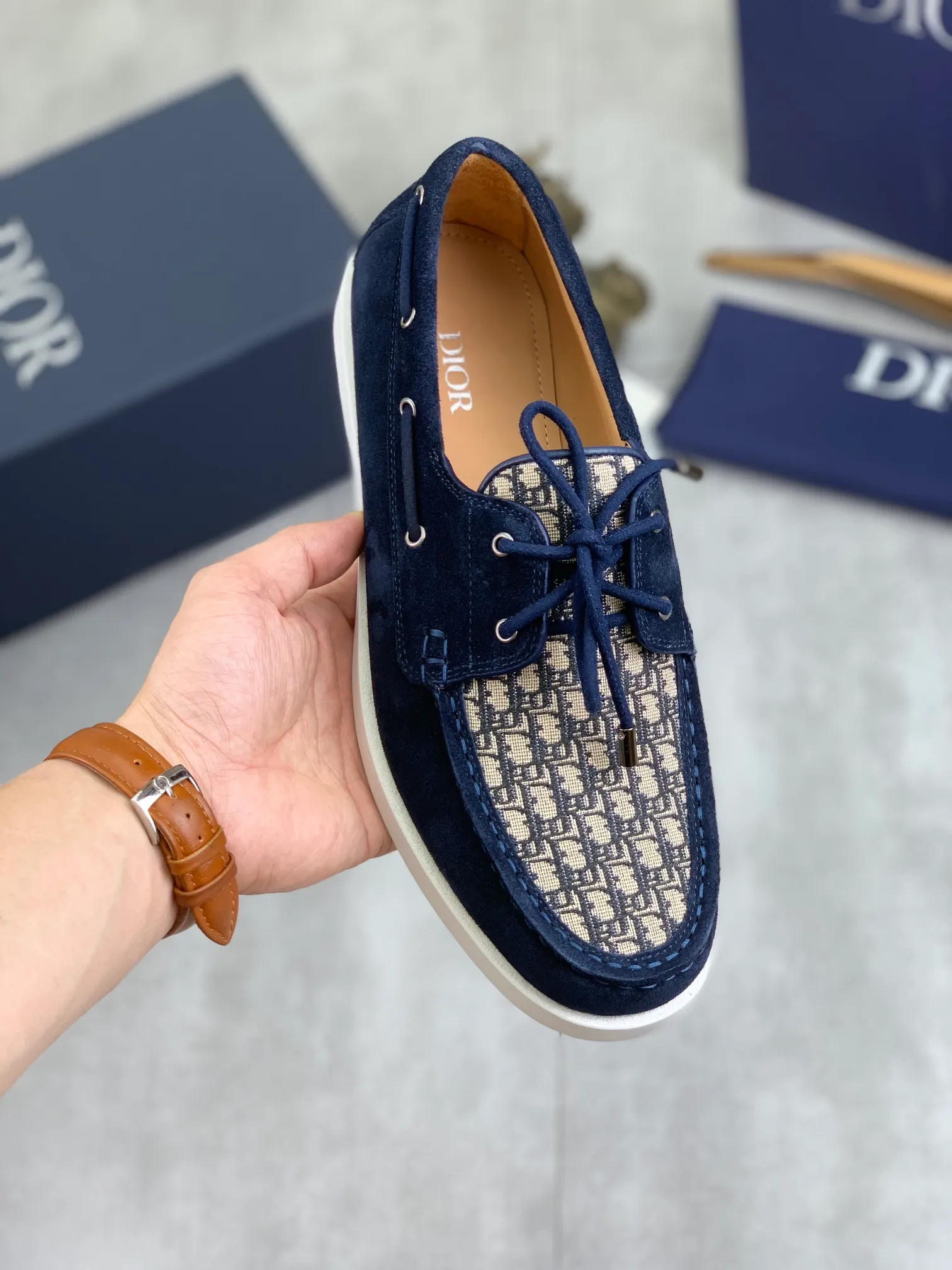Men's shoes 💰P542 New 💰Higher version 💎💎💎Dior original 1:1 replica! Top Italian purchasing agent! Men's business casual leather shoes, original imported calfskin upper, ultimate texture, gentleman style, imported water-dyed cowhide inside, top-quality original Italian rubber outsole, first-class workmanship, top quality! Size: 39-44 (38 45 customized) 3️⃣ colors available